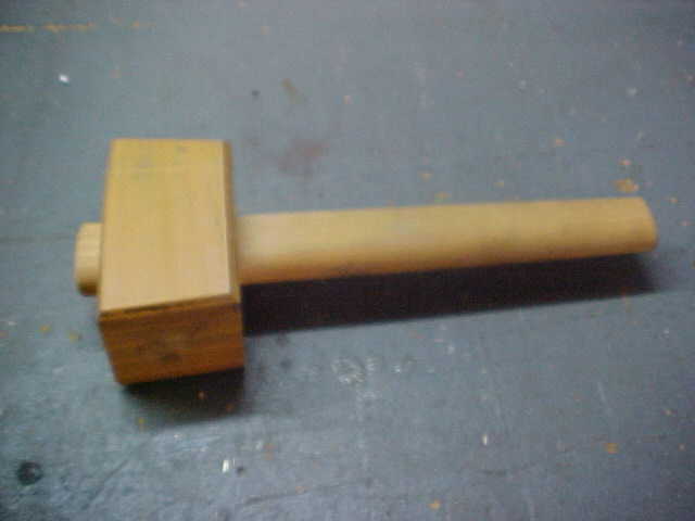 Wood Pipe Stopper Hammer